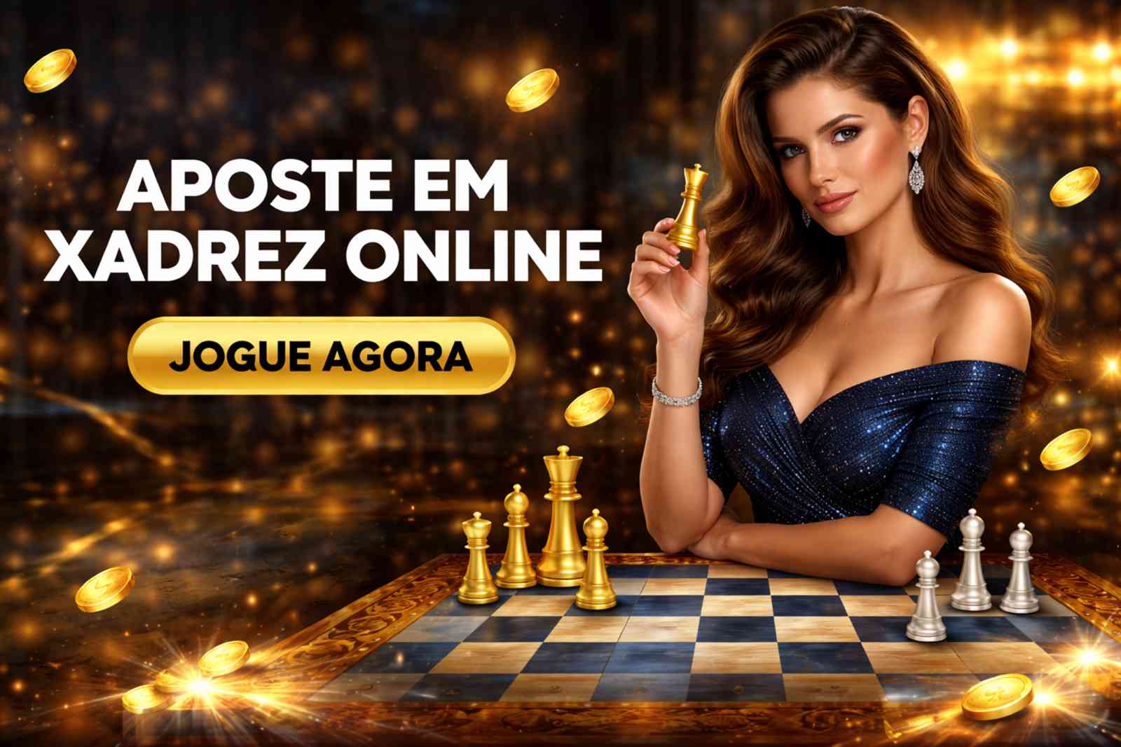 Aposte no xadrez online e ganhe dinheiro real jogando partidas contra jogadores reais